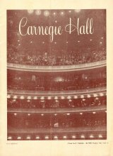 1955, Carnegie Hall 